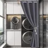 86x203cm Tenda termica oscurante grigia per porta Anteprima dell’immagine prodotto 3