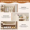 A collage of images showcasing different features of a children's coat rack. Anteprima dell’immagine prodotto