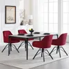 A dining room setting with a table and chairs. Produktbild-Vorschau