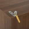 Merax Küchenschrank Buffet mit Riffelglas-Schiebetüren, Produktbild-Vorschau 12