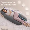 ELONEO Seitenschläferkissen mit Bezug, Stillkissen, Podgląd zdjęcia produktu 8