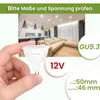 LUMILED GU5.3 LED Lampen Leuchtmittel 10 Stück Set MR16 6W Produktbild-Vorschau 3