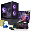 SYSTEMTREFF Gamer PC-Set - Ryzen 5 5600X - AMD Radeon RX Produktbild-Vorschau 1