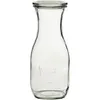 WECK Flasche 4-tlg., mit Deckel, Dichtungsring, Klammer, Anteprima dell’immagine prodotto 1