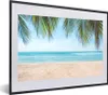 MuchoWow® MuchoWow® Gerahmtes Poster Strand - Palme - Produktbild-Vorschau 1