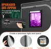 VEVOR Growbox 152x152x203cm Pěstební stan 2000D Oxford Náhled obrázku produktu 4