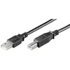 Goobay 93598 Cavo USB 2.0 Hi-Speed, nero, 5 m - Spina USB Anteprima dell’immagine prodotto 2