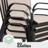 Metall Gartenstühle Set für Terrasse, Balkon, Garten, Produktbild-Vorschau 5