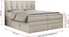 Boxspringbett 7-Zonen Taschenfederkernmatratze und Topper - Produktbild-Vorschau 6