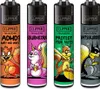Clipper Reibrad Feuerzeuge Squirrels, 4 Stück Produktbild-Vorschau 1