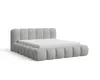 A bed frame with a mattress on a white background. Voir les images du produit