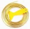 Listello per interni auto, color oro, 5 m + attrezzi per il Anteprima dell’immagine prodotto 1