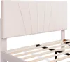 CDGlobal  Polsterbett 140x200cm mit höhenverstellbarem Produktbild-Vorschau 9