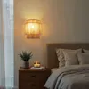 tectake® Wandleuchte Lignea Lux Boho-Stil 23 x 12 x 25,5 cm Produktbild-Vorschau 8