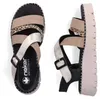 Rieker FSK Damen Sandalen Sandaletten beige 37 Produktbild-Vorschau 13