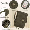 TEUEN Porte-monnaie femme Vintage en cuir Protection RFID Voir les images du produit 4