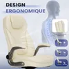 Chaise de bureau ergonomique, coussin d’assise épais de Voir les images du produit 6