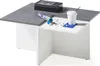 Couchtisch >Laird< in Weiß - 73x37,5x73cm (BxHxT) Produktbild-Vorschau 1