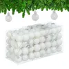 Lot de 96 boules de Noël Relaxdays, boules scintillantes, Voir les images du produit 1