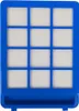 A close-up, studio shot of a blue filter. Produktbild-Vorschau
