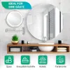 Mirlux Make-up-Spiegel mit LED-Beleuchtung - 5fache Produktbild-Vorschau 9