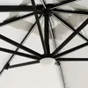 Parapluie 3m anti uv pendulaire avec lumière solaire LED Voir les images du produit 3