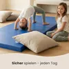 Tapis de sol souple 180*60*5cm bleu/noir Voir les images du produit 5