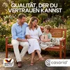 CASARIA® Gartenbank Wetterfest Holz FSC®-zertifiziert 320kg Produktbild-Vorschau 7
