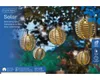 LED Solar Lichterkette Outdoor Lampion Kugeln Plastik 4,5m Produktbild-Vorschau 3