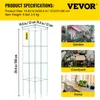 VEVOR klece na rajčata, 14,6 x 14,6 x 39,4 palce, 3 balení Náhled obrázku produktu 7