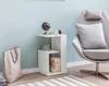 Tavolino laterale bianco FineBuy, 35x61x30 cm, in legno. Anteprima dell’immagine prodotto 2