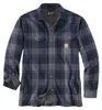 Carhartt Heavyweight Flannel Sherpa Hemd (niebieski, S) Podgląd zdjęcia produktu 2