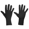 A pair of black gloves shown from the front against a white background. Produktbild-Vorschau