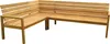 Eckbank Gartenbank Teakholz 255 / 195 x 68 x 95 cm FREETOWN Produktbild-Vorschau 2