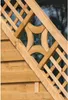 Vorgartenzaun Konsta Livia 180 x 90 cm honig Produktbild-Vorschau 3