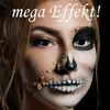 Kontaktlinsen Black Witch 1 Woche, Halloween Zombie Vampir Produktbild-Vorschau 5
