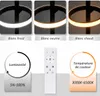 ZMH LED závěsné světlo černé stmívatelné závěsné svítidlo Náhled obrázku produktu 10