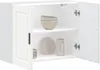 vidaXL Kuchyňská nástěnná skříňka Porto White Materiál na Náhled obrázku produktu 2