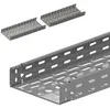 Vergokan Kabelrinne, gelocht, H=60, B=100, integrierte Produktbild-Vorschau 2
