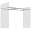vidaXL Porta legna trasparente 80x35x100 cm in vetro Anteprima dell’immagine prodotto 5
