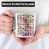 Trendation - Flaggen Der Welt Tasse Geschenk Reisen Produktbild-Vorschau 2