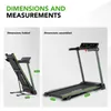 Tunturi Cardio Fit T25 skladací bežecký pás - 18 Náhľad obrázku produktu 2