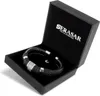 SERASAR | Pánsky Kožený Náramok [Ring] z Stainless Steel | Náhľad obrázku produktu 2