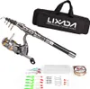 Lixada Teleskop Angelrute und Spule Combo Full Kit Spinning Produktbild-Vorschau 1