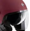 TUCANO URBANO EL METTIN 6.0 Kask jet w kolorze czerwonym Podgląd zdjęcia produktu 2
