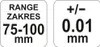 Mikrometr 75-100 mm YT-72303 Náhled obrázku produktu 12
