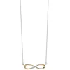 Collier Unendlichkeit Infinity Symbol 5 Diamanten Produktbild-Vorschau 2