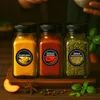 SuperButelki - Przyprawnik, metalowy stojak FALA 4 Podgląd zdjęcia produktu 5