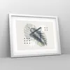Gerahmtes Poster - Weißer Rahmen - Monstera Palme Grafik - Produktbild-Vorschau 8