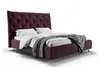 KAWOLA Bett ANNY Polsterbett Velvet purple 200x200cm Produktbild-Vorschau 5